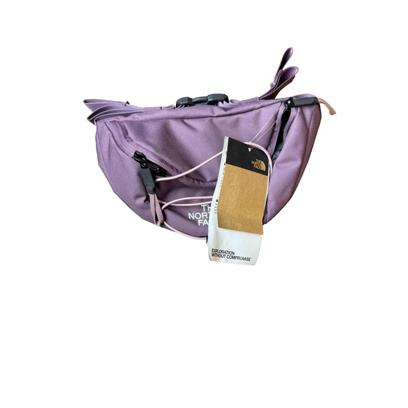 North Face Jester Lumbar Waist Pack Womens One Size Midnight Mauve Fanny Bag New - Picture 5 of 7